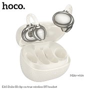 Hoco EA5 DUKE III Headset Wireless Open-Ear Connectivity/Music Bluetooth White_1