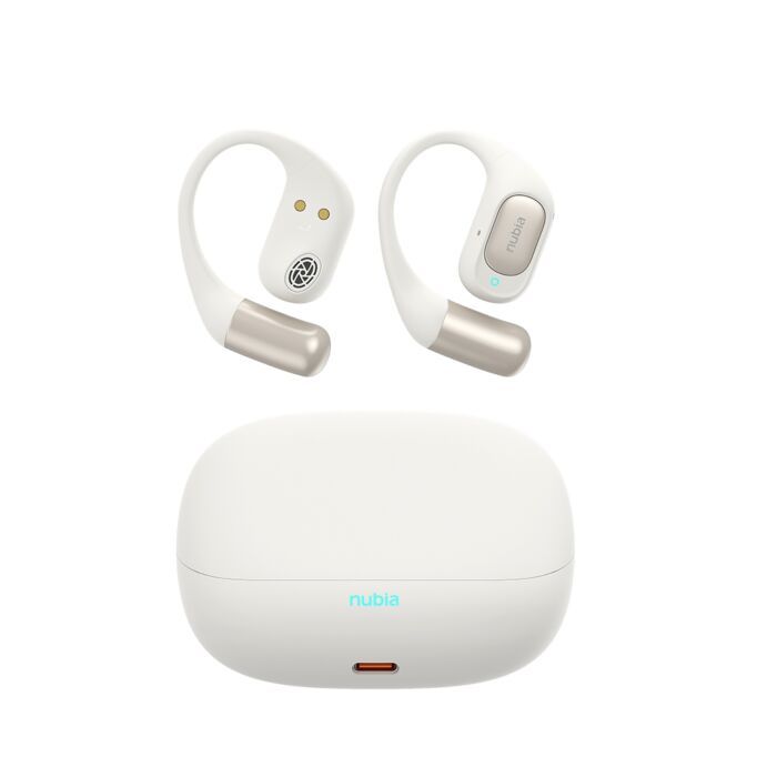 Nubia LiveFlip Headphones White_1