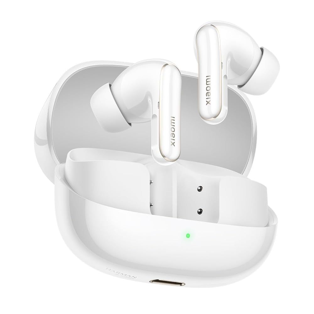 Bluetooth Earphones Wireless Xiaomi Buds 5 Pro BT Ceramic White_1