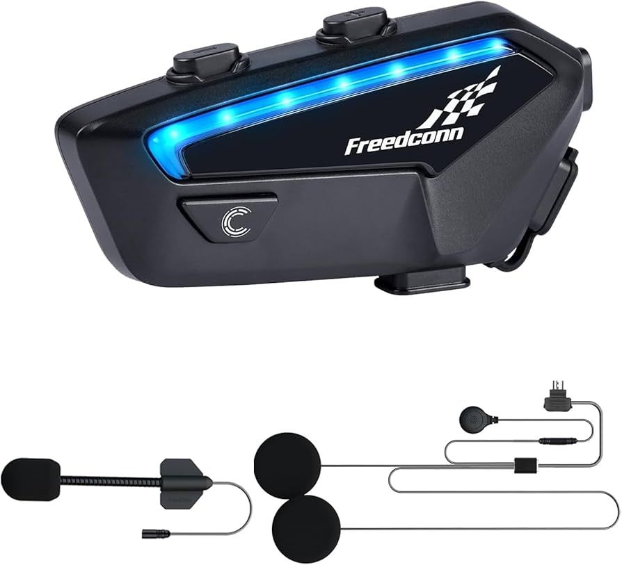 FREEDCONN FX motorcycle intercom Black_2