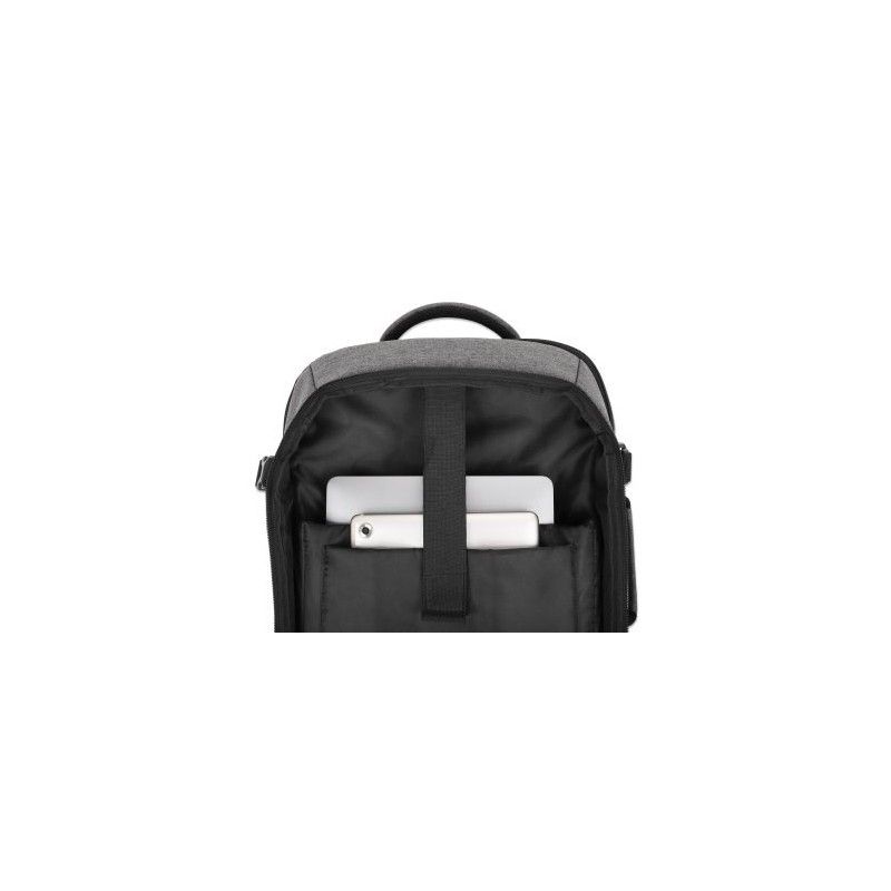 MANHATTAN NB Rucksack Rome        bis 17 3        anthrazit_2