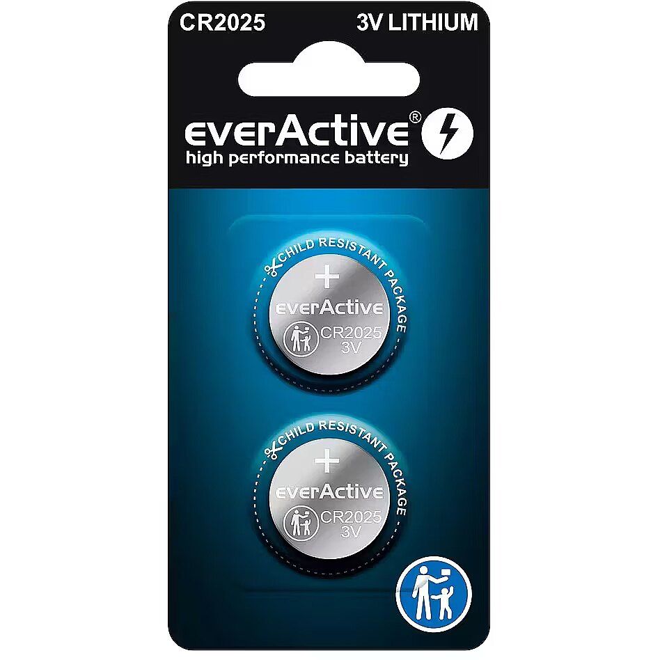 Lithium battery mini everActive CR2025 - blister 2 pcs._1