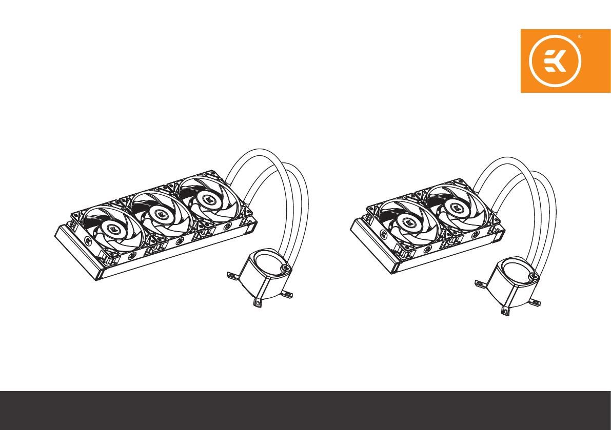 EK Water Blocks EK-Nucleus AIO CR360 Dark Komplett-Wasserkühlung - Schwarz_3