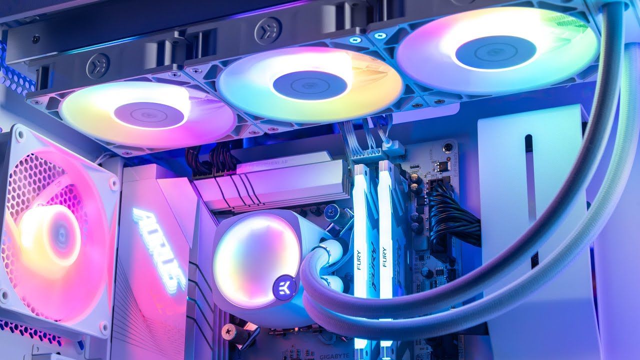 EK Water Blocks EK-Nucleus AIO CR360 Lux D-RGB Complete Water Cooling_5