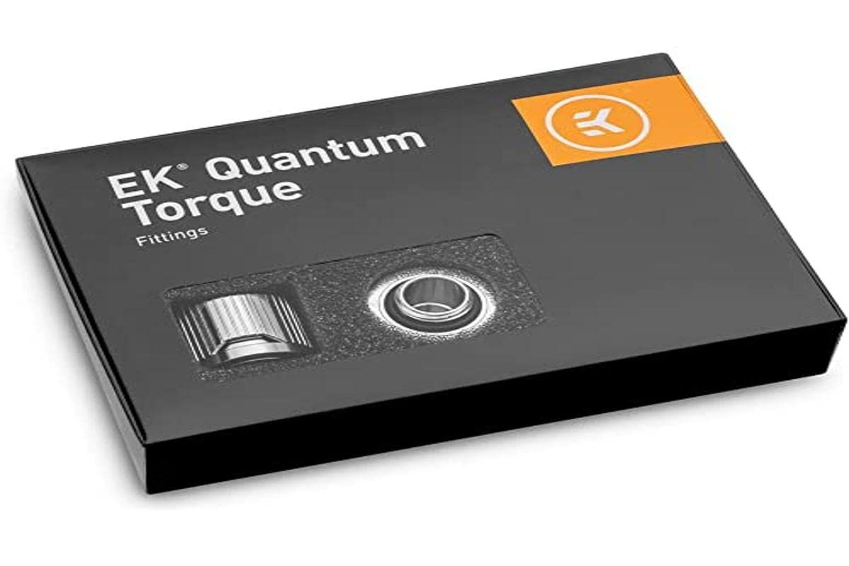 EK Water Blocks EK-Quantum Torque STC 10/16 - Pack of 6  silver_2