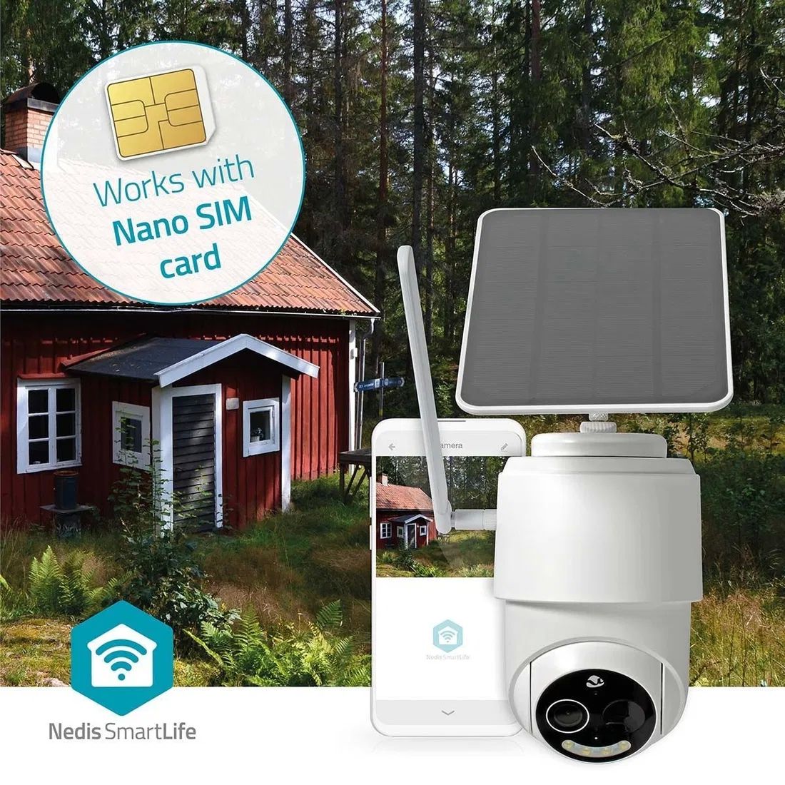 Outdoor Camera Nedis Smartlife 4G  IP65_3