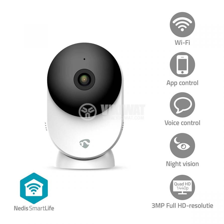 Indoor Camera Nedis Smartlife Wifi motion sensor_5