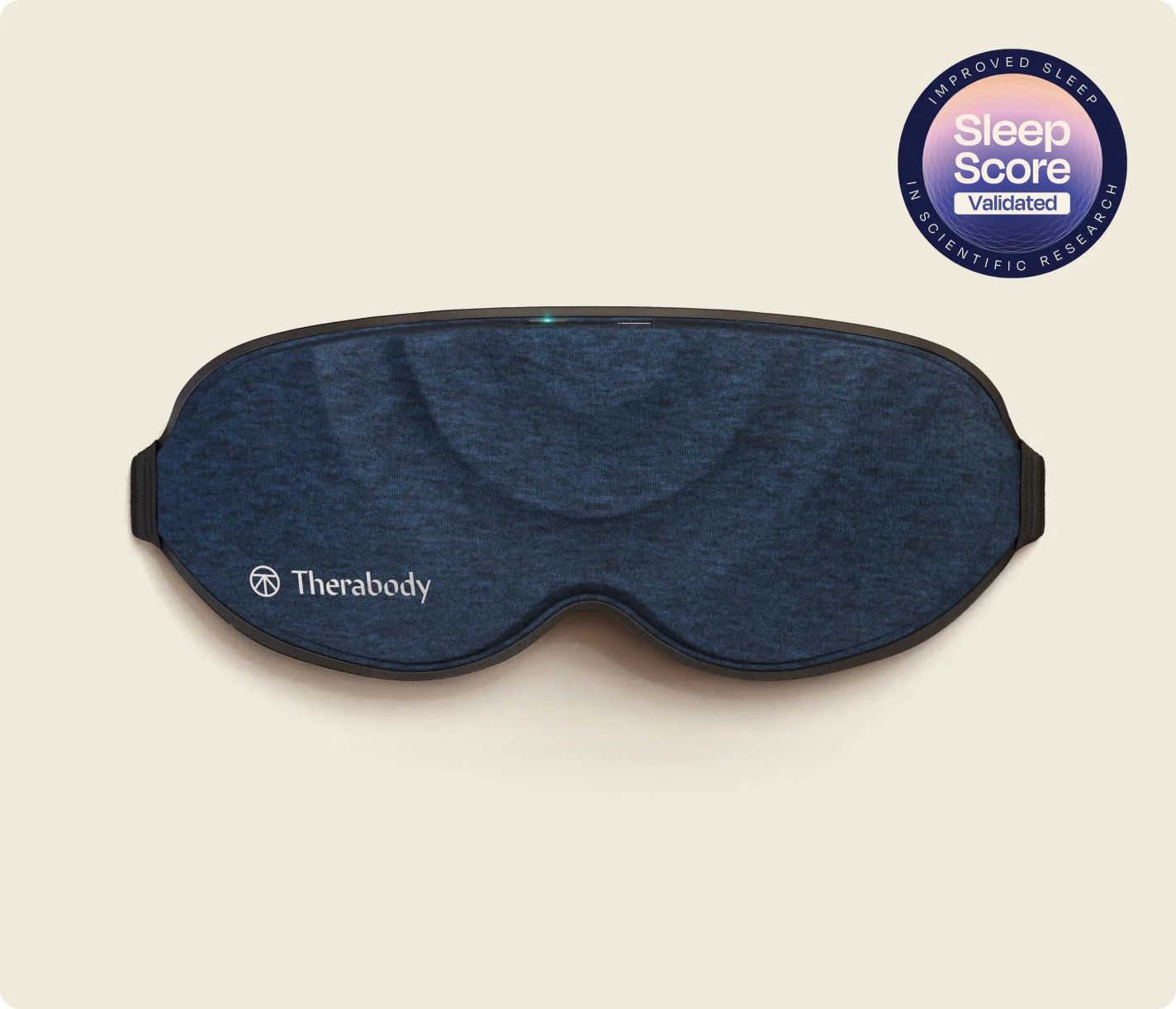 Therabody SleepMask massager Face Black  Blue_1