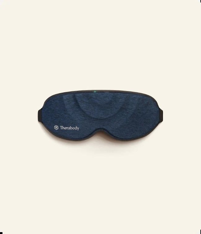 Therabody SleepMask massager Face Black  Blue_4