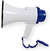Megaphone Nedis blue/white_1