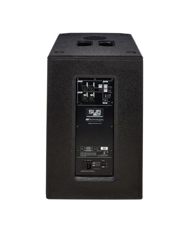 dB Technologies SUB612 subwoofer Black Active subwoofer_4
