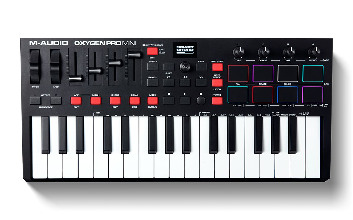 M-AUDIO Oxygen PRO MINI - Keyboard Control... ca_2
