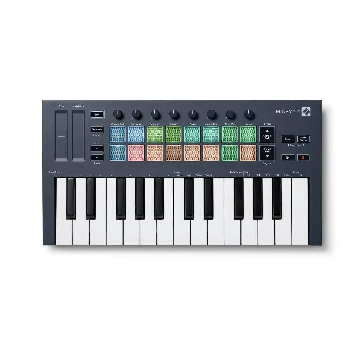 Novation FLKEY Mini - MIDI keyboard dedicated to FL Studio software  25 keys._1