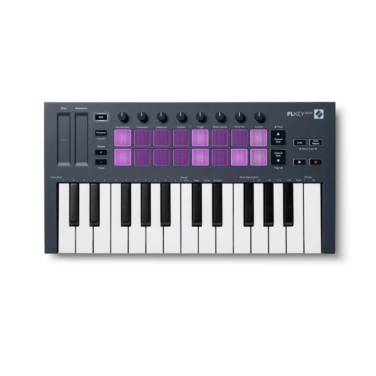 Novation FLKEY Mini - MIDI keyboard dedicated to FL Studio software  25 keys._4