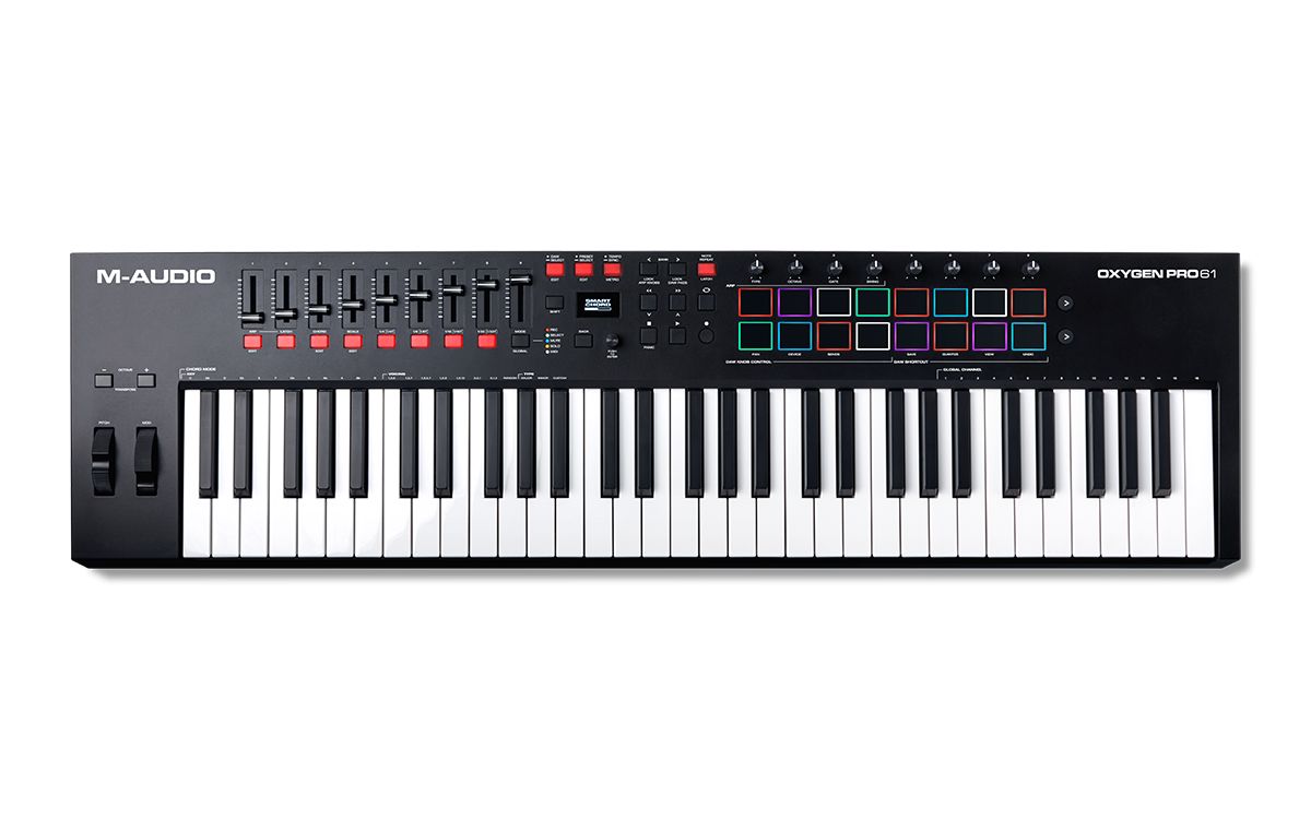 M-AUDIO Oxygen Pro 61 MIDI keyboard 61 keys USB_1