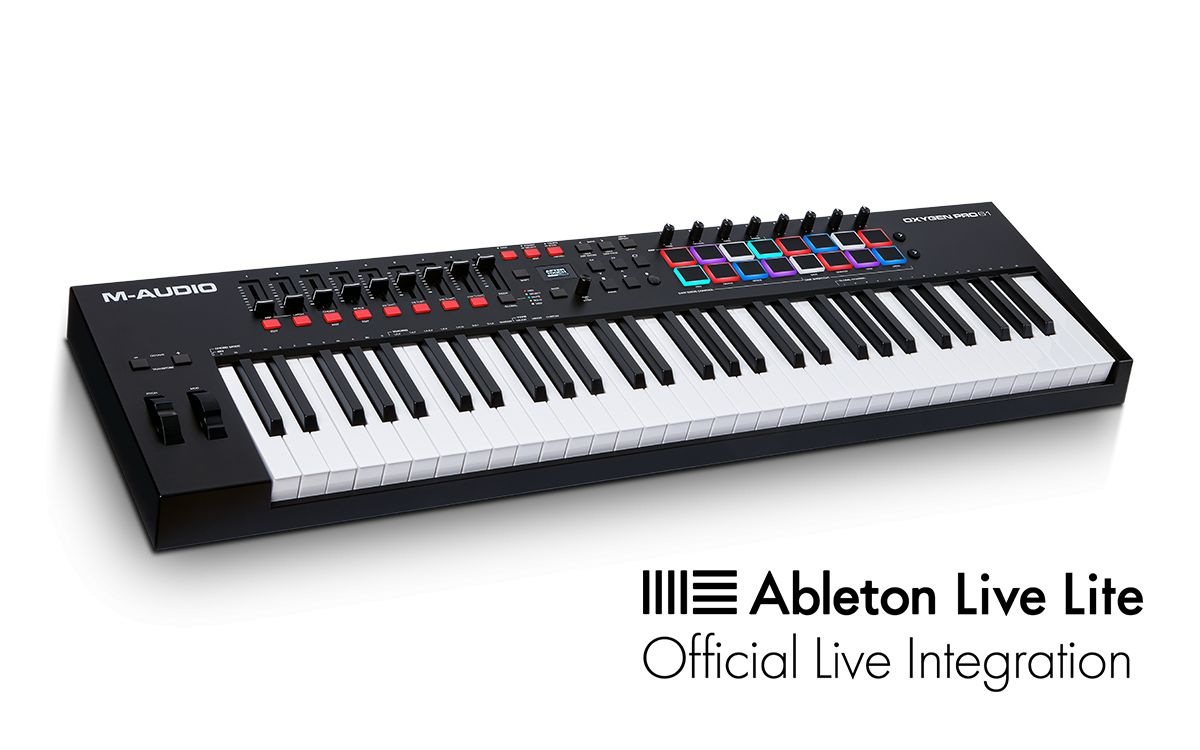 M-AUDIO Oxygen Pro 61 MIDI keyboard 61 keys USB_2
