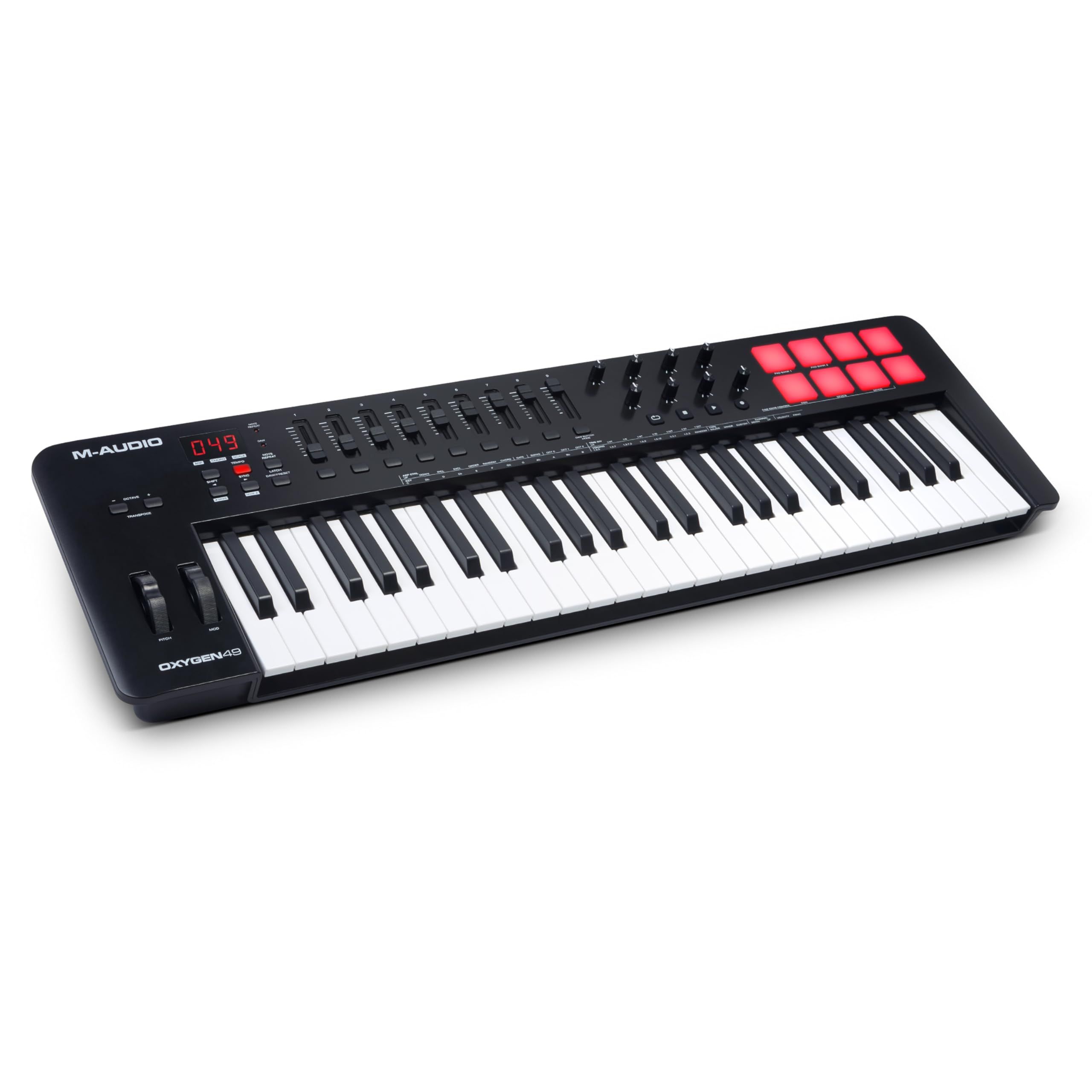 M-AUDIO Oxygen 49 (MKV) MIDI keyboard 49 keys USB Black_5
