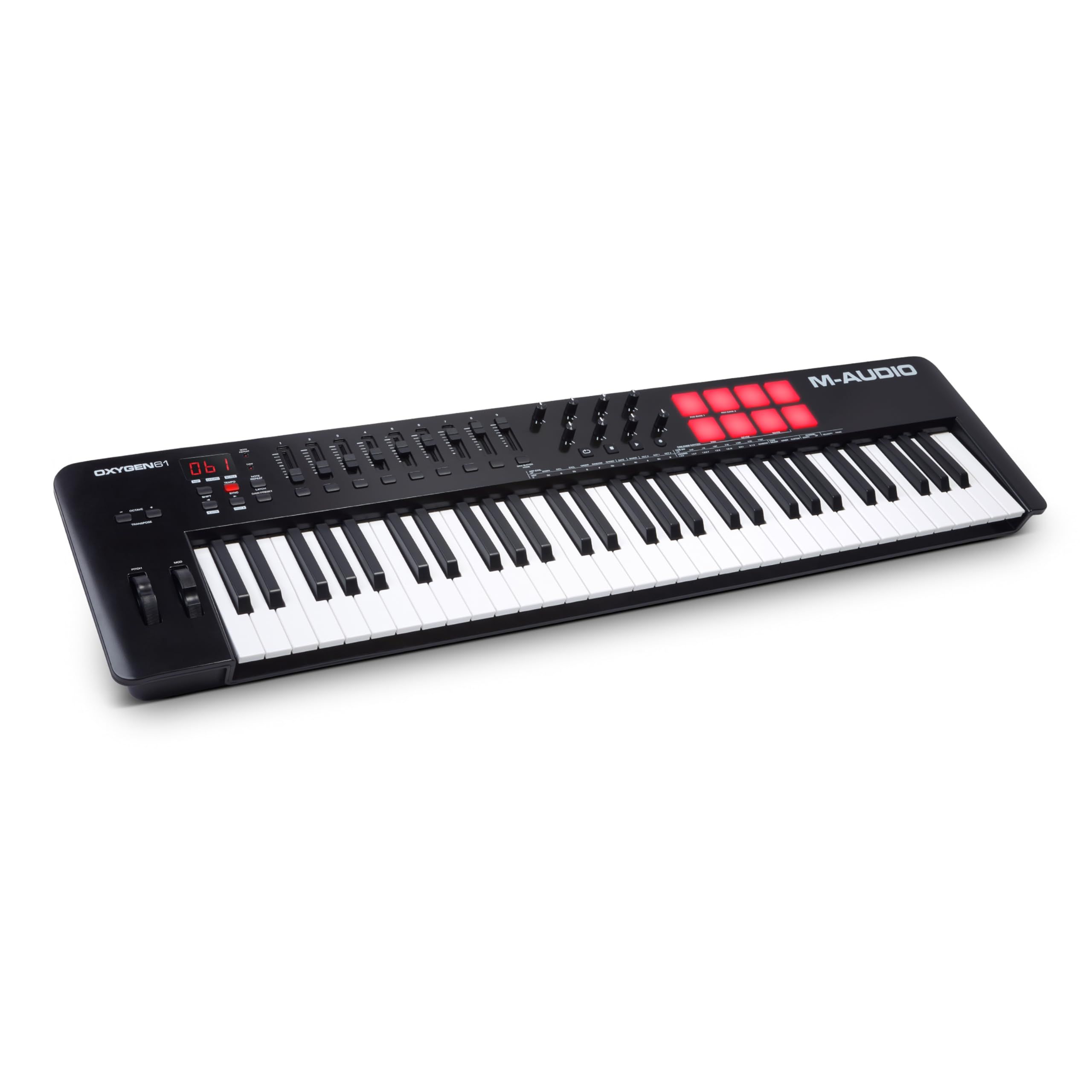 M-AUDIO Oxygen 61 (MKV) MIDI keyboard 61 keys USB Black_1