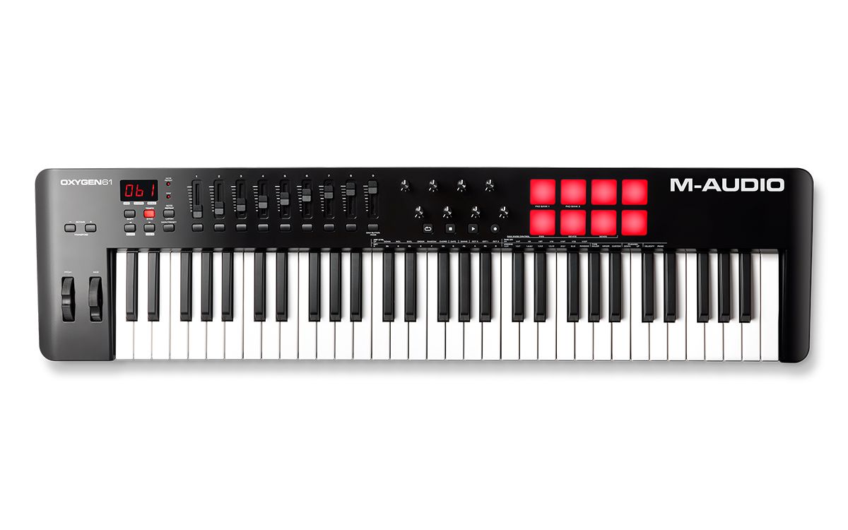 M-AUDIO Oxygen 61 (MKV) MIDI keyboard 61 keys USB Black_2