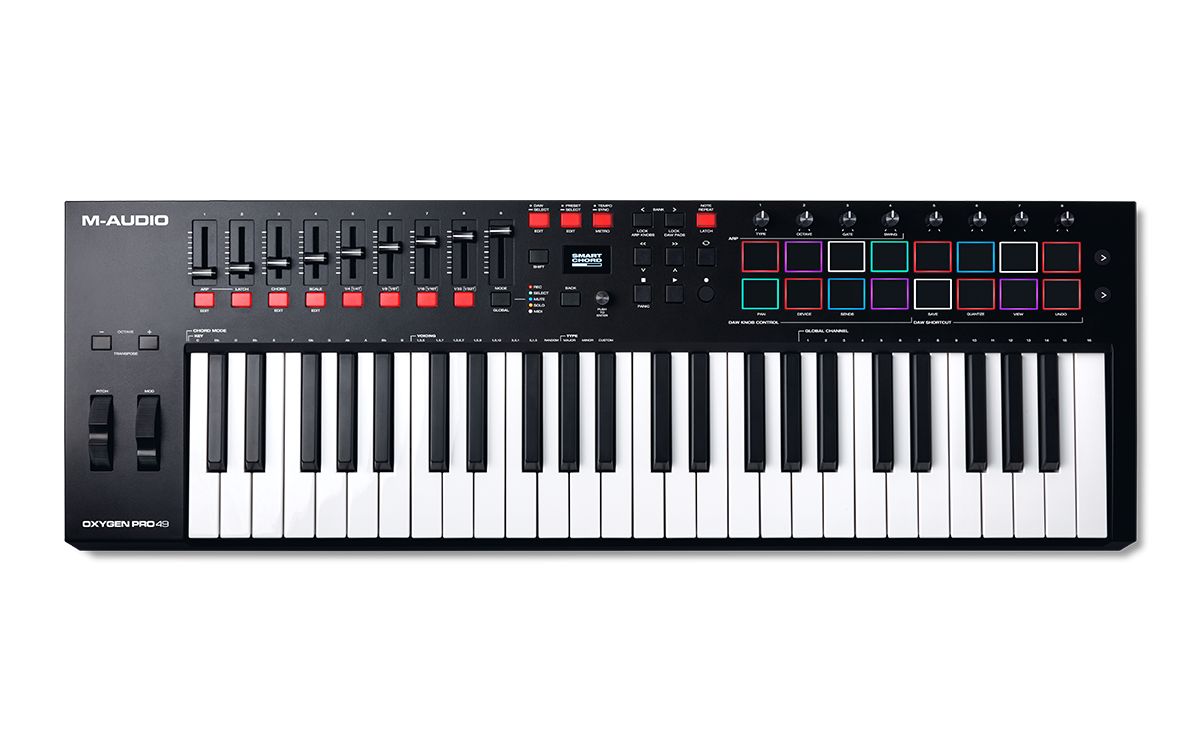 M-AUDIO Oxygen Pro 49 MIDI keyboard 49 keys USB_1