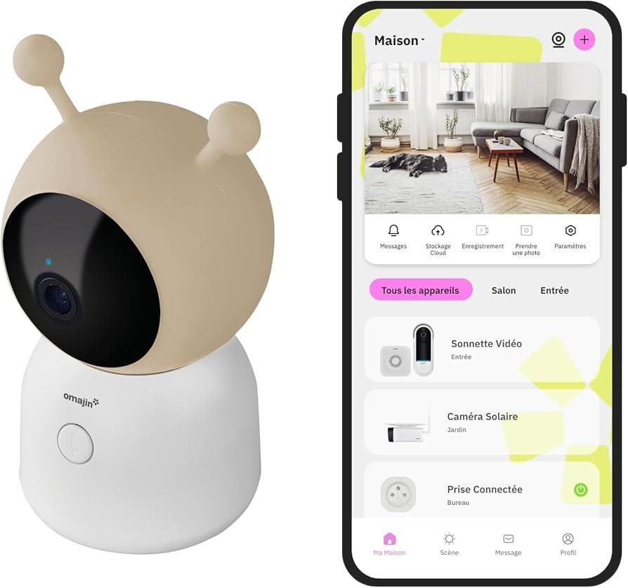 Electronic nanny OMAJIN OBC-01-EC White_1