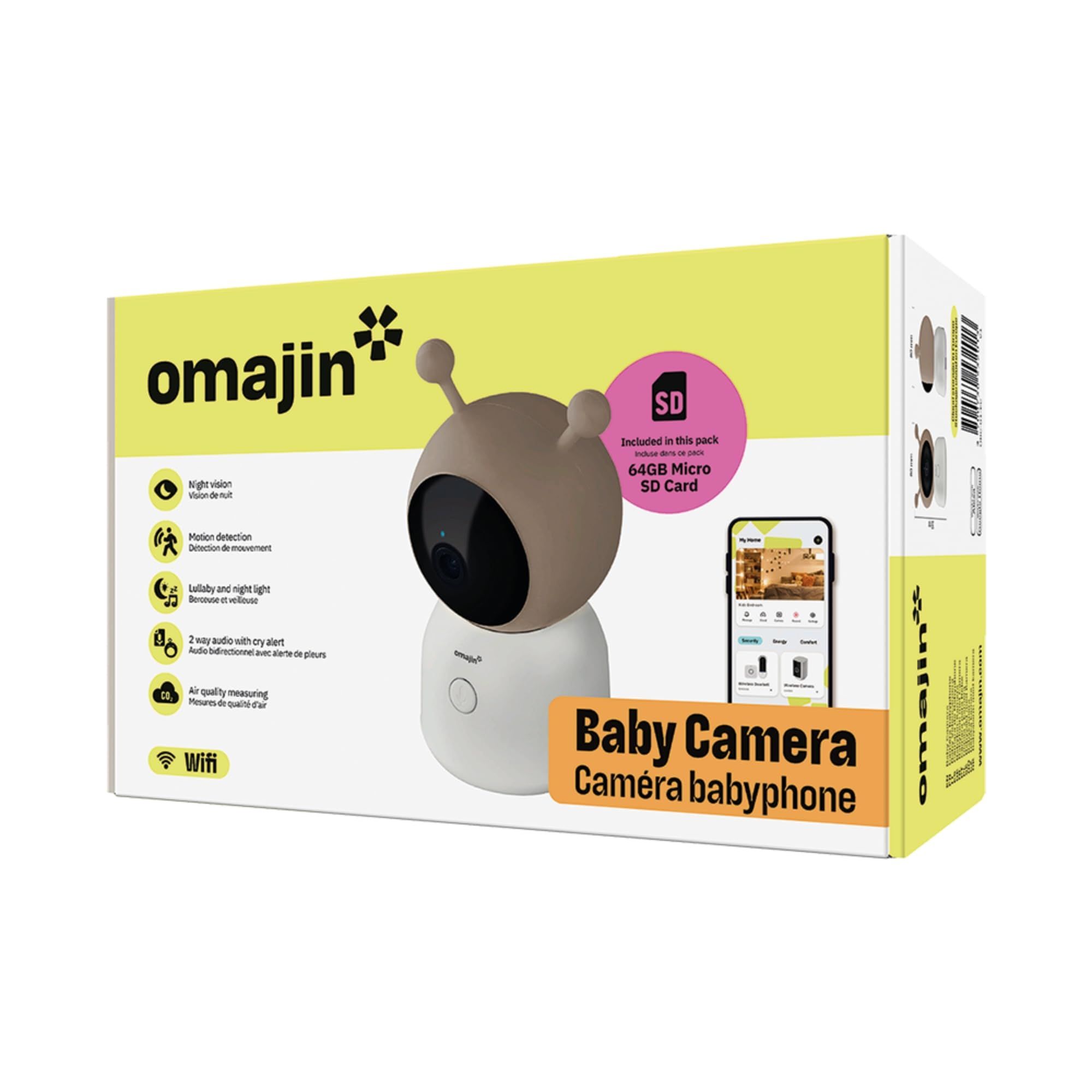 Electronic nanny OMAJIN OBC-01-EC White_5
