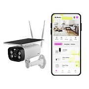 Wireless Security Camera OMAJIN OSC-01-EU solar White  Black_2