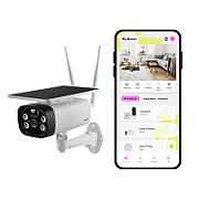 Wireless Security Camera OMAJIN OSC-01-EU solar White  Black_4