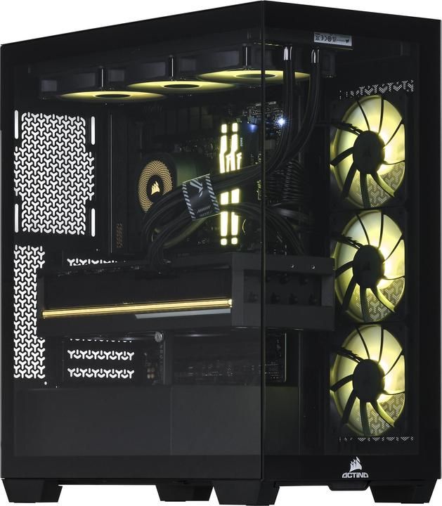 Actina 5901443413851 PC AMD Ryzen™ 7 7800X3D 32 GB DDR5-SDRAM 2 TB SSD NVIDIA GeForce RTX 5080 Windows 11 Home Midi Tower Black_1