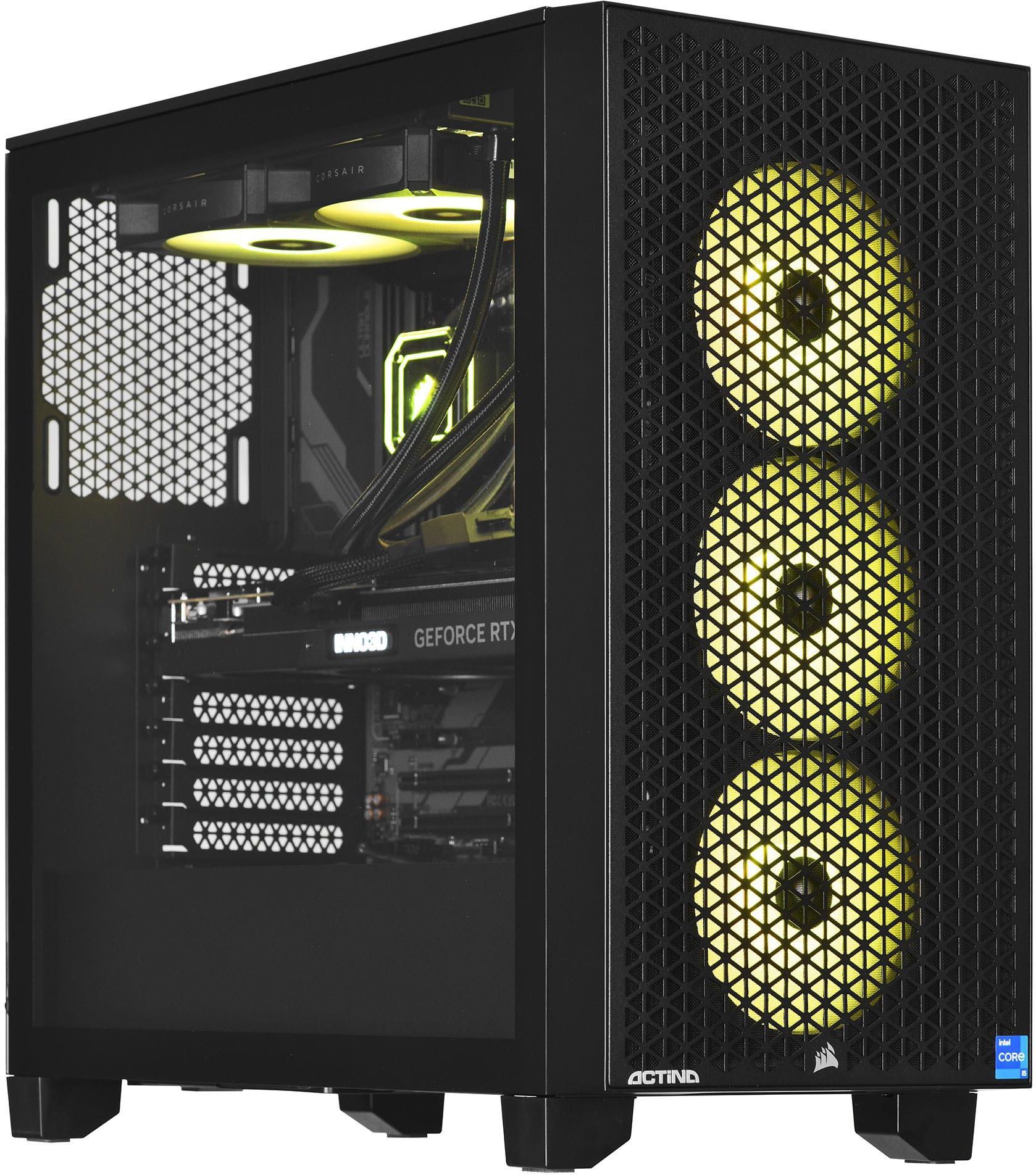 Actina 5901443337850 PC Midi Tower Intel® Core™ i5 i5-13600KF 32 GB DDR5-SDRAM 2 TB SSD NVIDIA GeForce RTX 4070 Ti Black_1