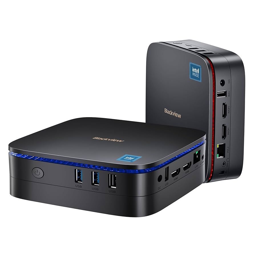 Blackview MP60 N150 Mini PC 16GB 512 GB Win 11 Pro Black_1