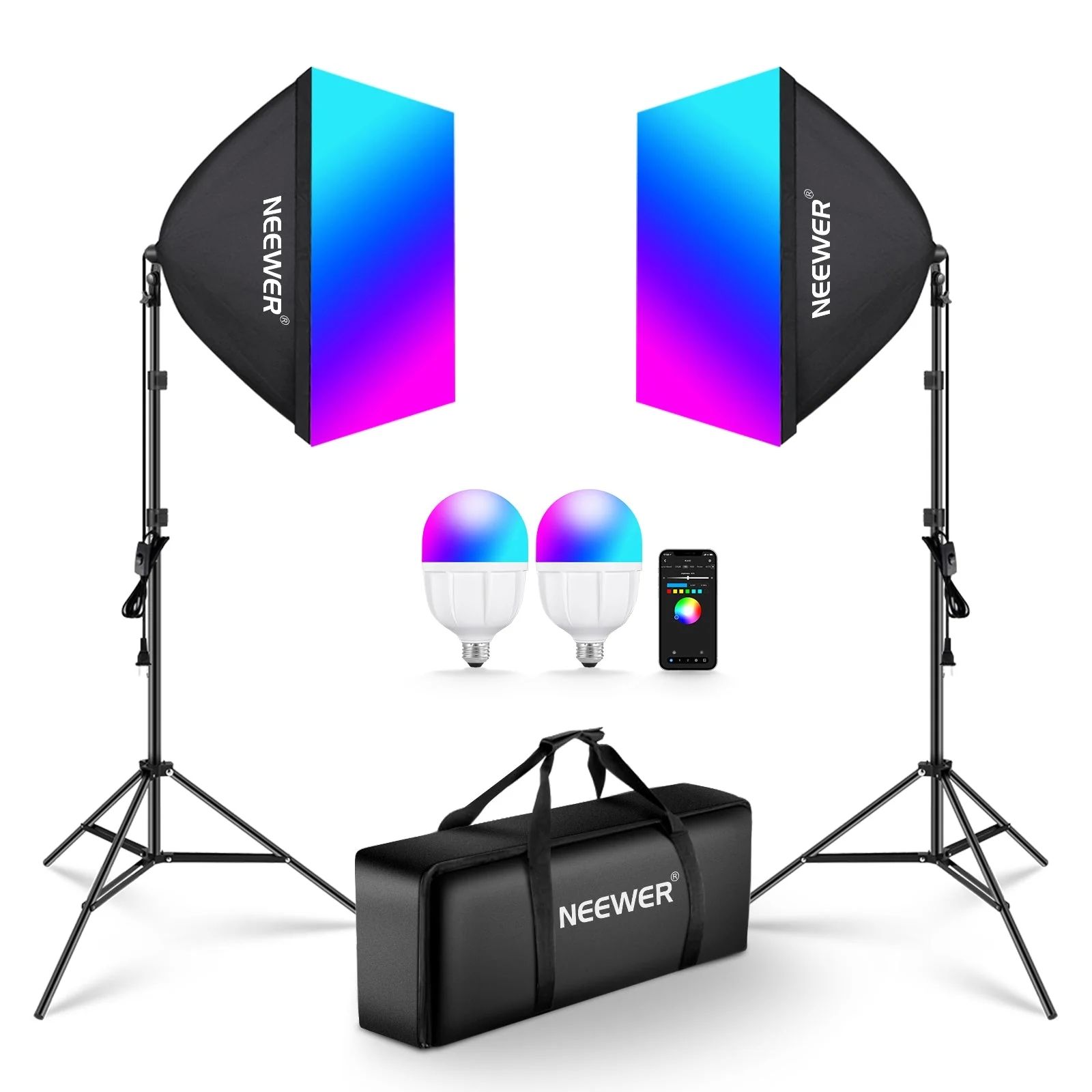 Softbox NEEWER NK800 RGB | 2-pack set_2