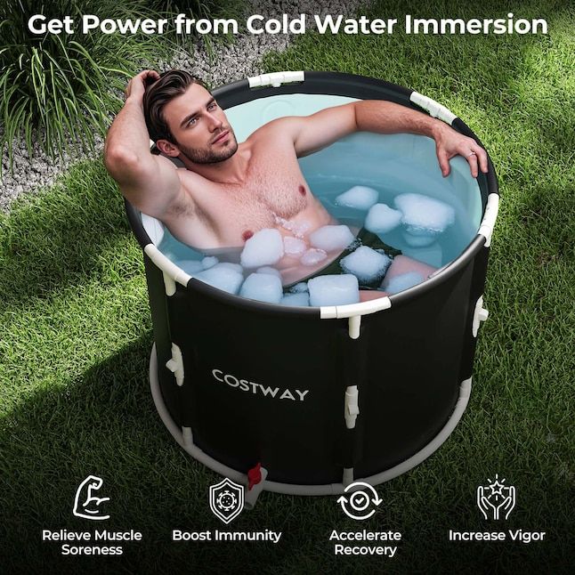 Foldable bathtub for cold water immersion_4