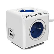Allocacoc PowerCube Extended Type E power extension 1.5 m 5 AC outlet(s) Indoor Blue_3