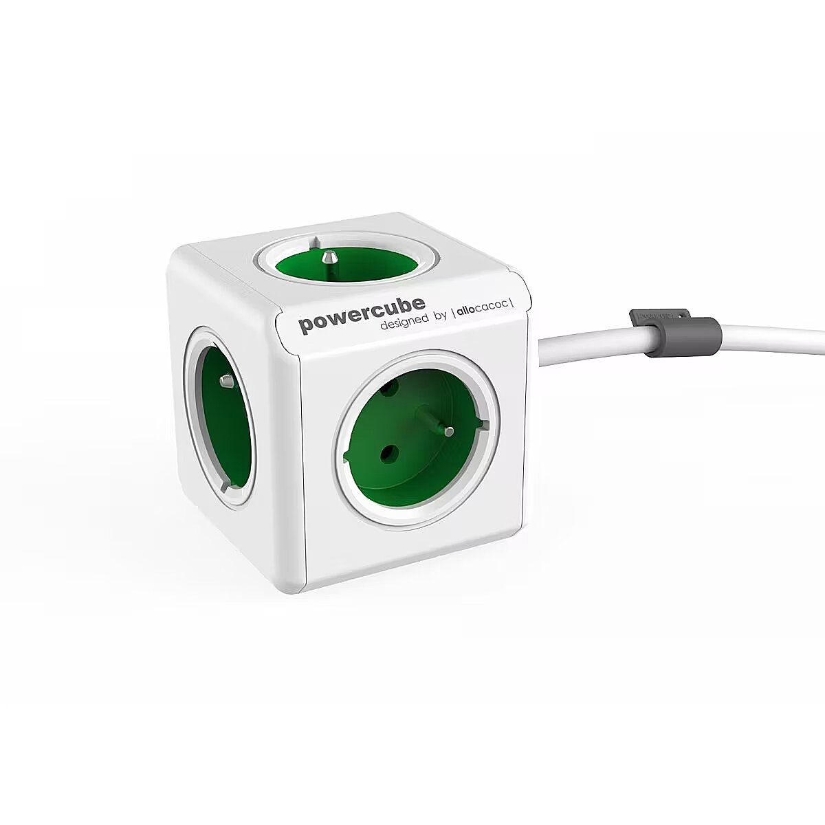 Allocacoc PowerCube Extended Type E power extension 1.5 m 5 AC outlet(s) Indoor Green_4