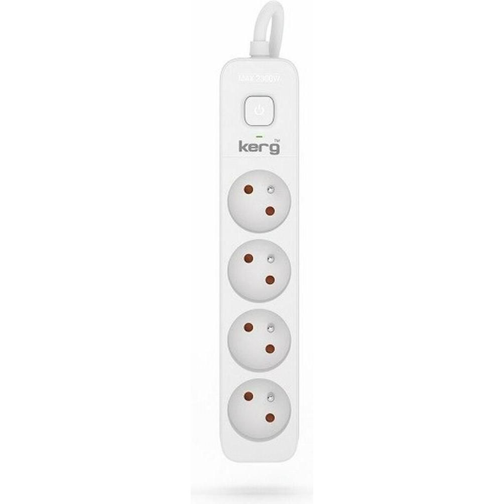 KERG power strip with switch 4 sockets 1.5m-10A_4