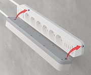 KERG power strip with circuit breaker-6 sockets 3USB 16A 1.5m_4