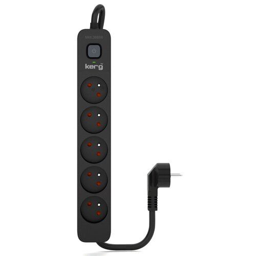 KERG power strip with circuit breaker-5 sockets 16A 3m_2