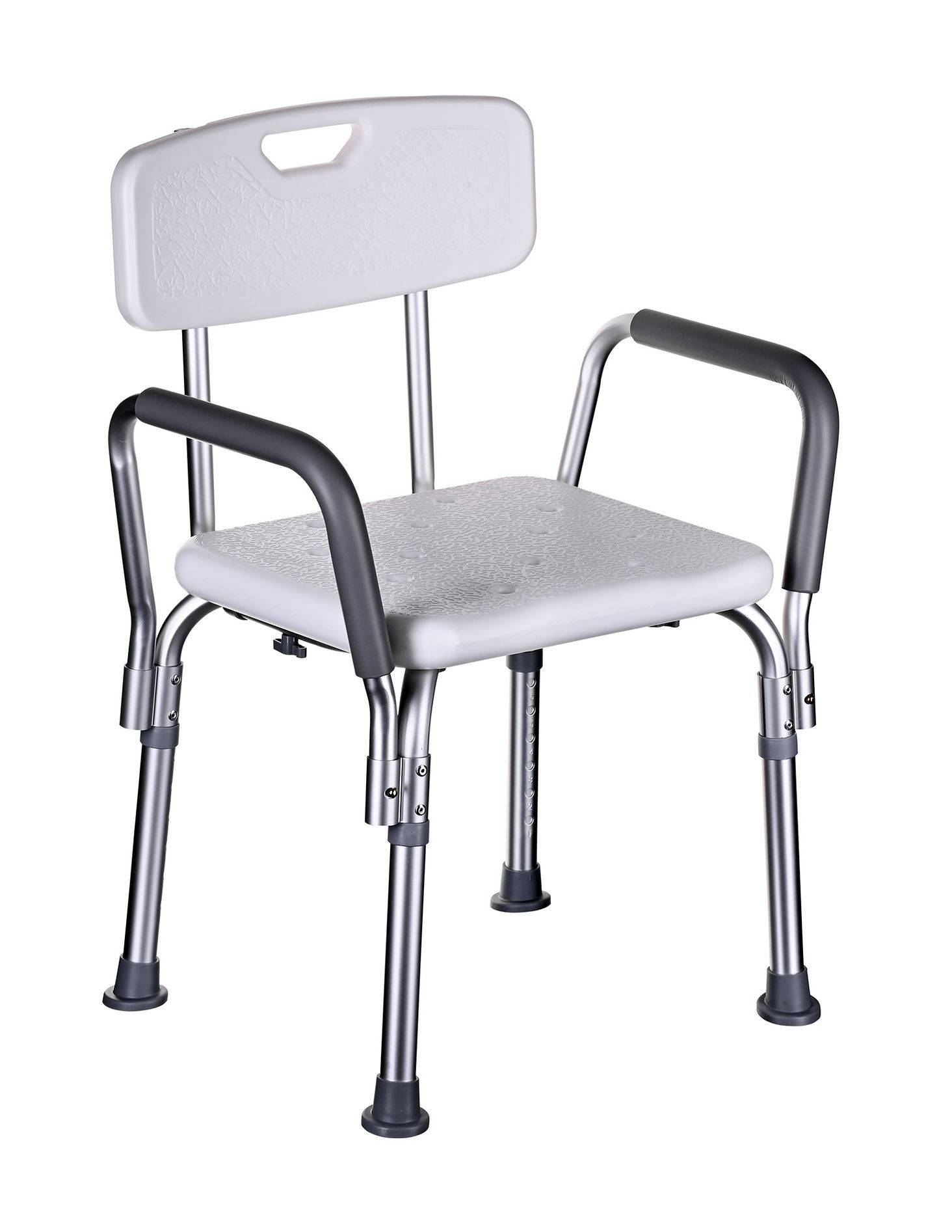 Shower chair with backrest and armrests_2