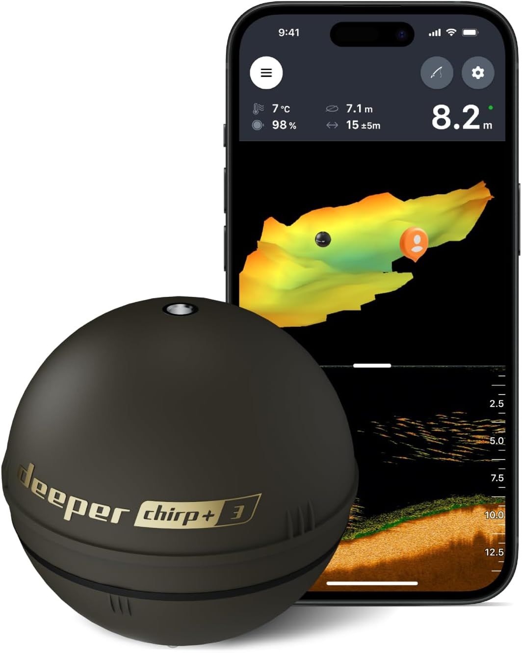 Echosonda Deeper Smart Sonar CHIRP+ 3_5