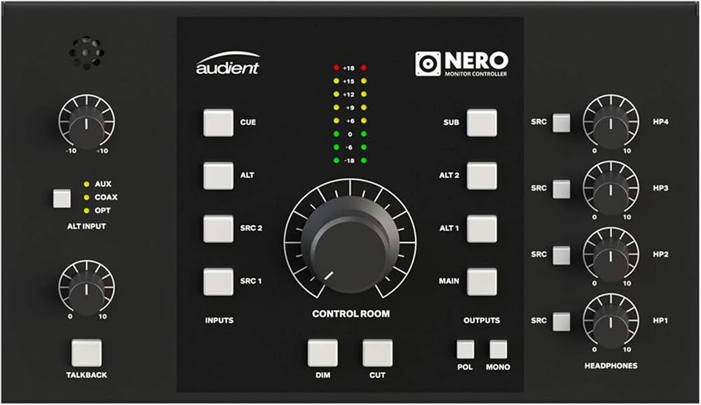 Audient NERO - listening monitor controller_3