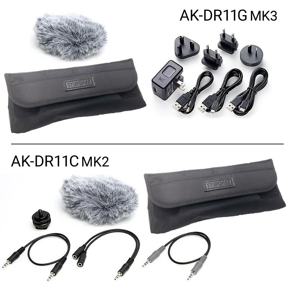 Tascam AK-DR11G MKIII - Accessory pack for DR series recorders_3