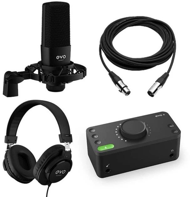 Audient EVO Start Recording Bundle - homerecording kit_4
