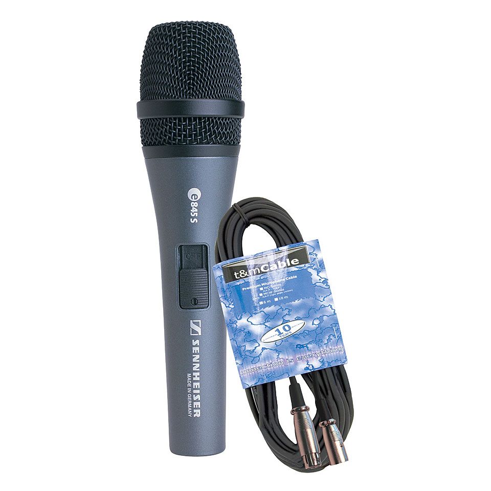 Sennheiser e 845-S - dynamic microphone  supercardioid  switchable version_5