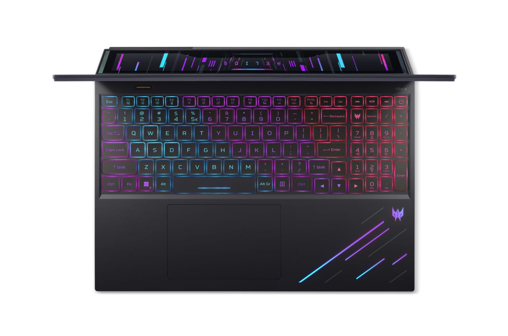 Laptop Gaming Acer Predator Helios 16 AI OLED PH16-73-98K9, 16 inches (40.64 cm), Acer CineCrystal™ WQXGA OLED 240Hz display with 100% DCI-P3 / Adobe-RGB color space coverage, 2560 x 1600, 16:10, Intel® Core™ Ultra 9 Processor 275HX, 2.1 GHz base clock (Up to 5.4 GHz max. performance clock rate), 36_4