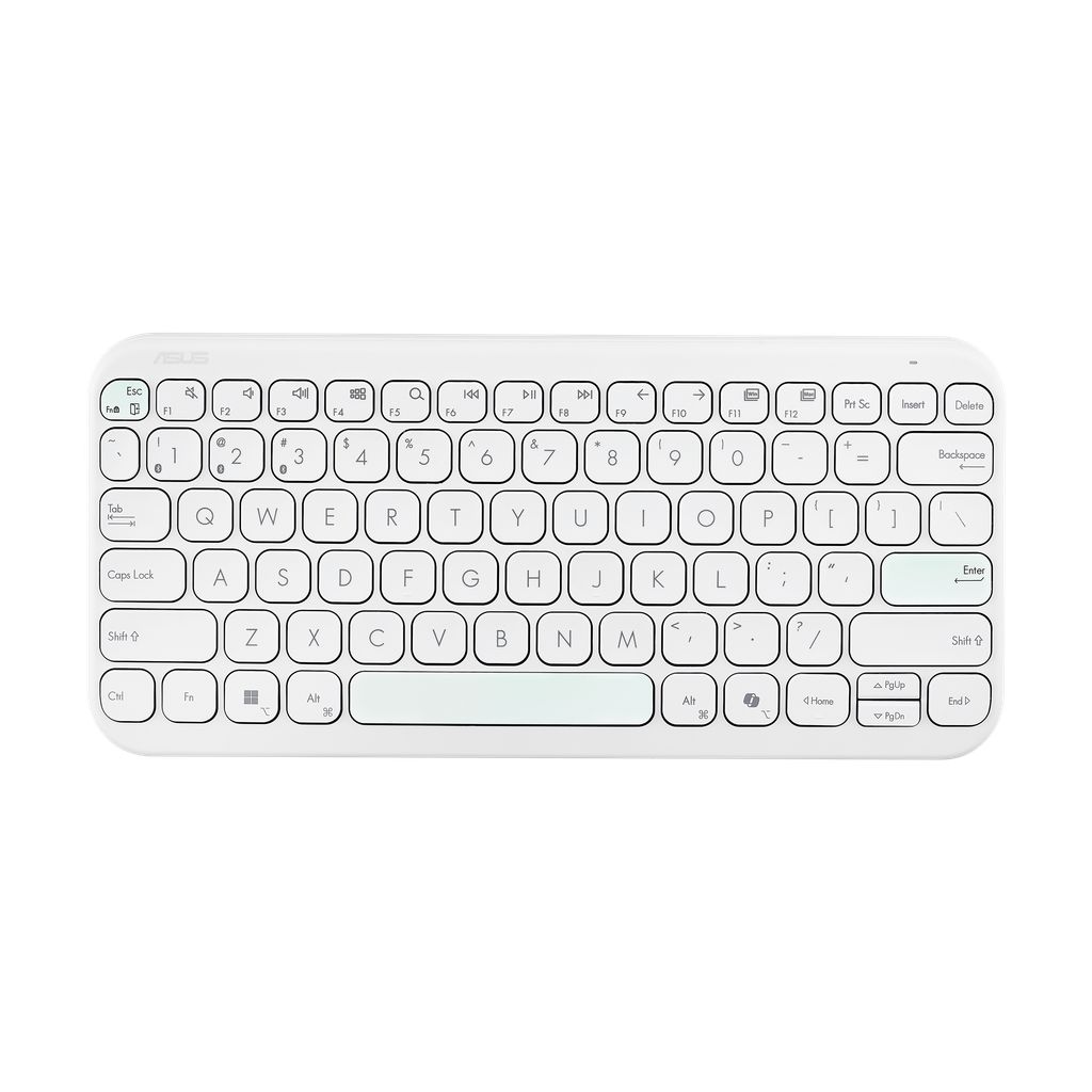 ASUS KW100 KEYBOARD WHITE