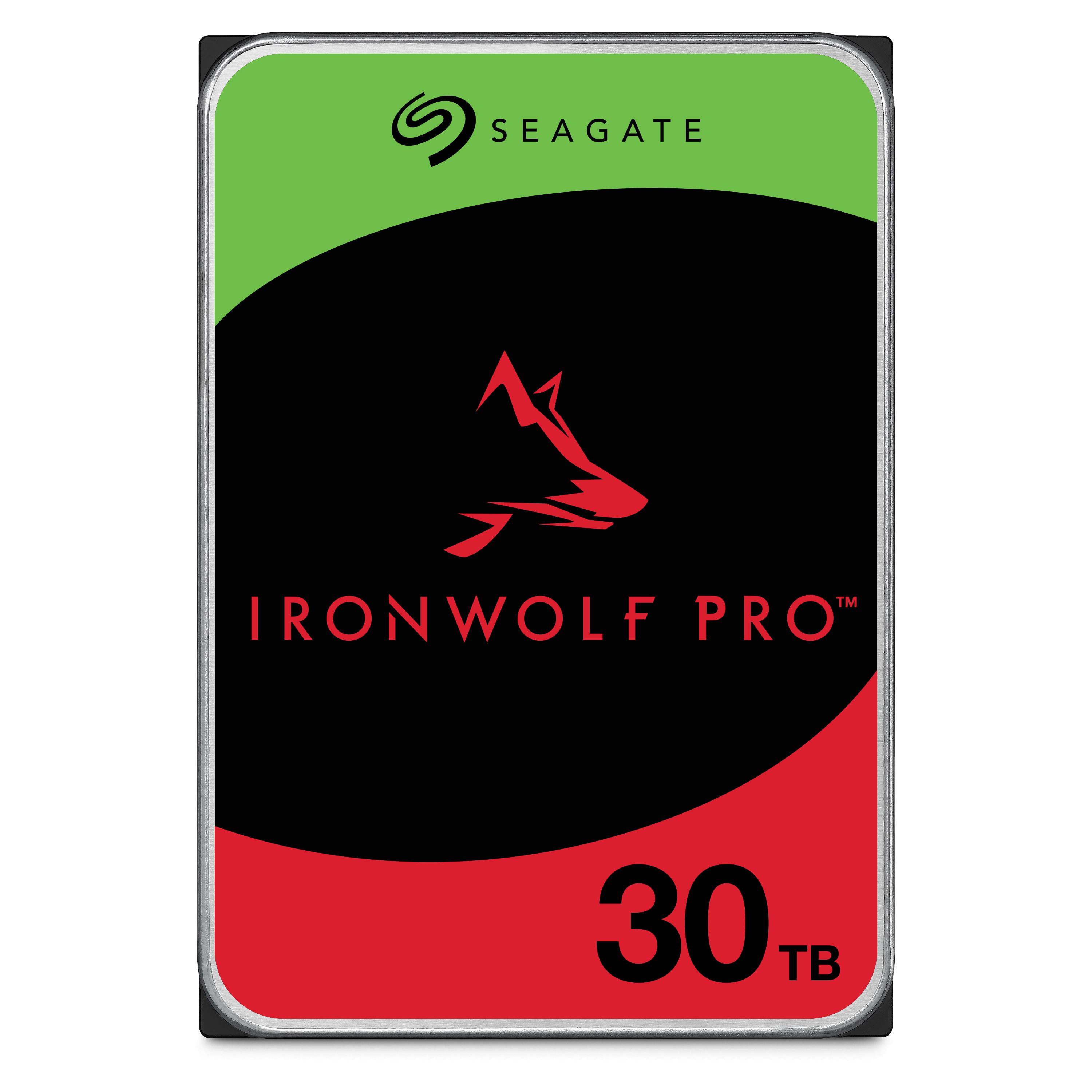 SEAGATE Ironwolf PRO Enterprise NAS HDD 30TB 7200rpm 6Gb/s SATA 256MB cache 8.9cm 3.5inch 24x7 for NAS RAID Rackmount systems BL_1