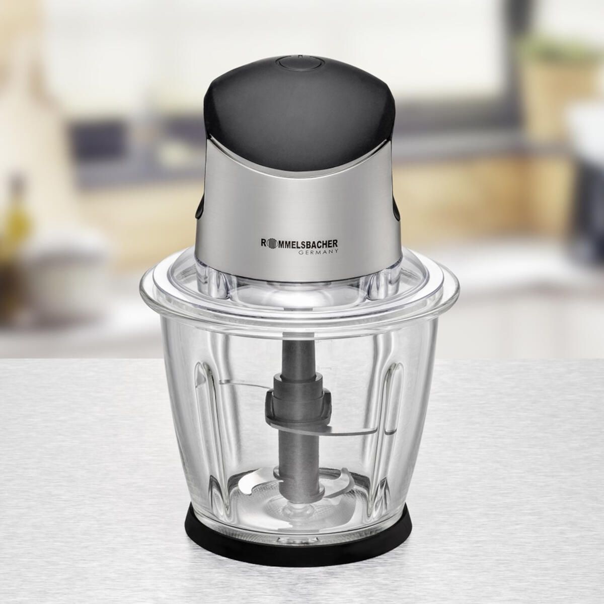 Rommelsbacher Multi Food Chopper 1,5l 500W silver MZ 500 (MZ 500)_1