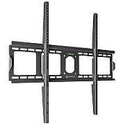 ONKRON Fixed TV Wall Mount for 55 to 100-inch Flat Panel TVs Digital Panels 75 kg, Black_1