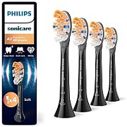 Rezerve PHILIPS Sonicare A3 Premium All in One HX9094/88, Pachet de 4 capete de periere standard, Sincronizarea modurilor BrushSync,  Negru, L x A x I (mm) 25.7x60x230.5_1